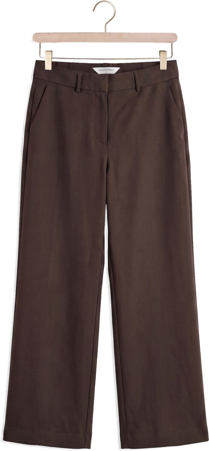 MSCH COPENHAGEN Dames Broeken Mschmacy Michelle Hw Wide Pants Regular Bruin