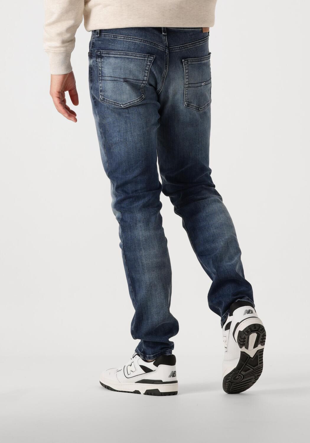 TOMMY JEANS Heren Jeans Scanton Slim Ai1262 Donkerblauw