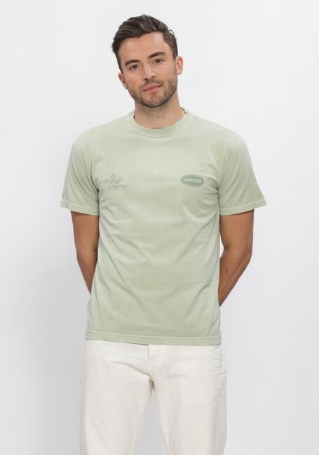 Groene DSTREZZED T-shirt NICKOLAS TEE - large