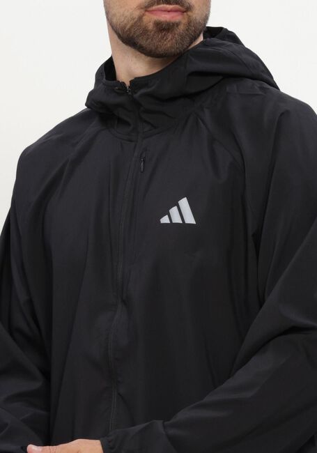 Zwarte ADIDAS Jack RUN ESS JKT M - large