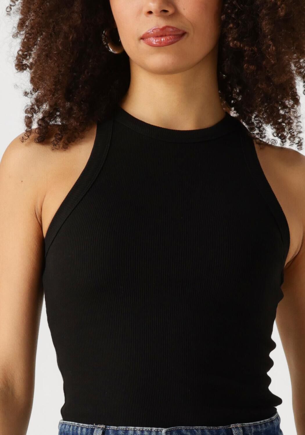 EDITED Dames Tops & T-shirts Orelia Top Zwart