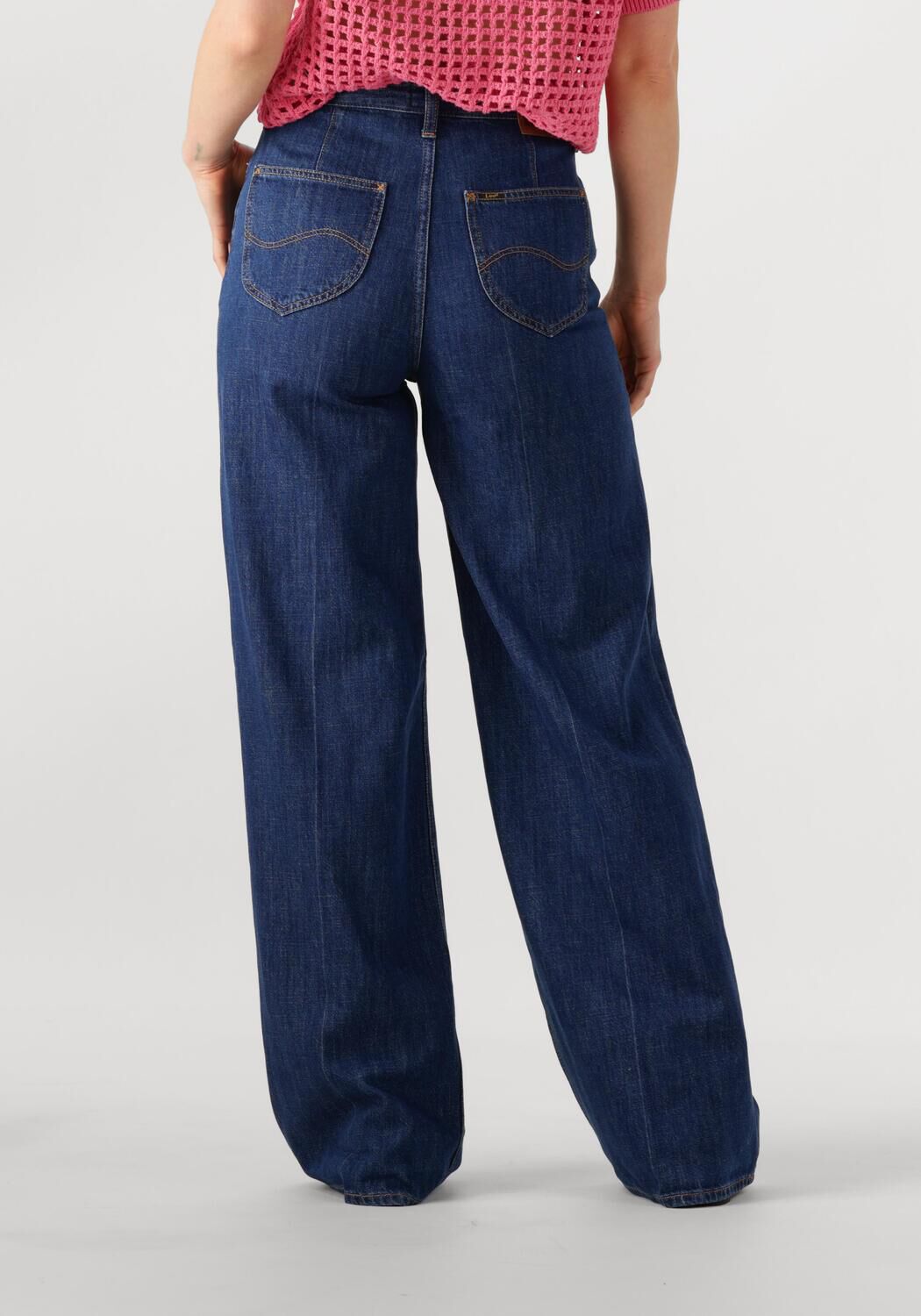 LEE Dames Jeans Stella A Line Zwart