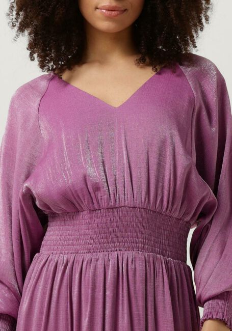Paarse AAIKO Midi jurk REMY CO 319 - large