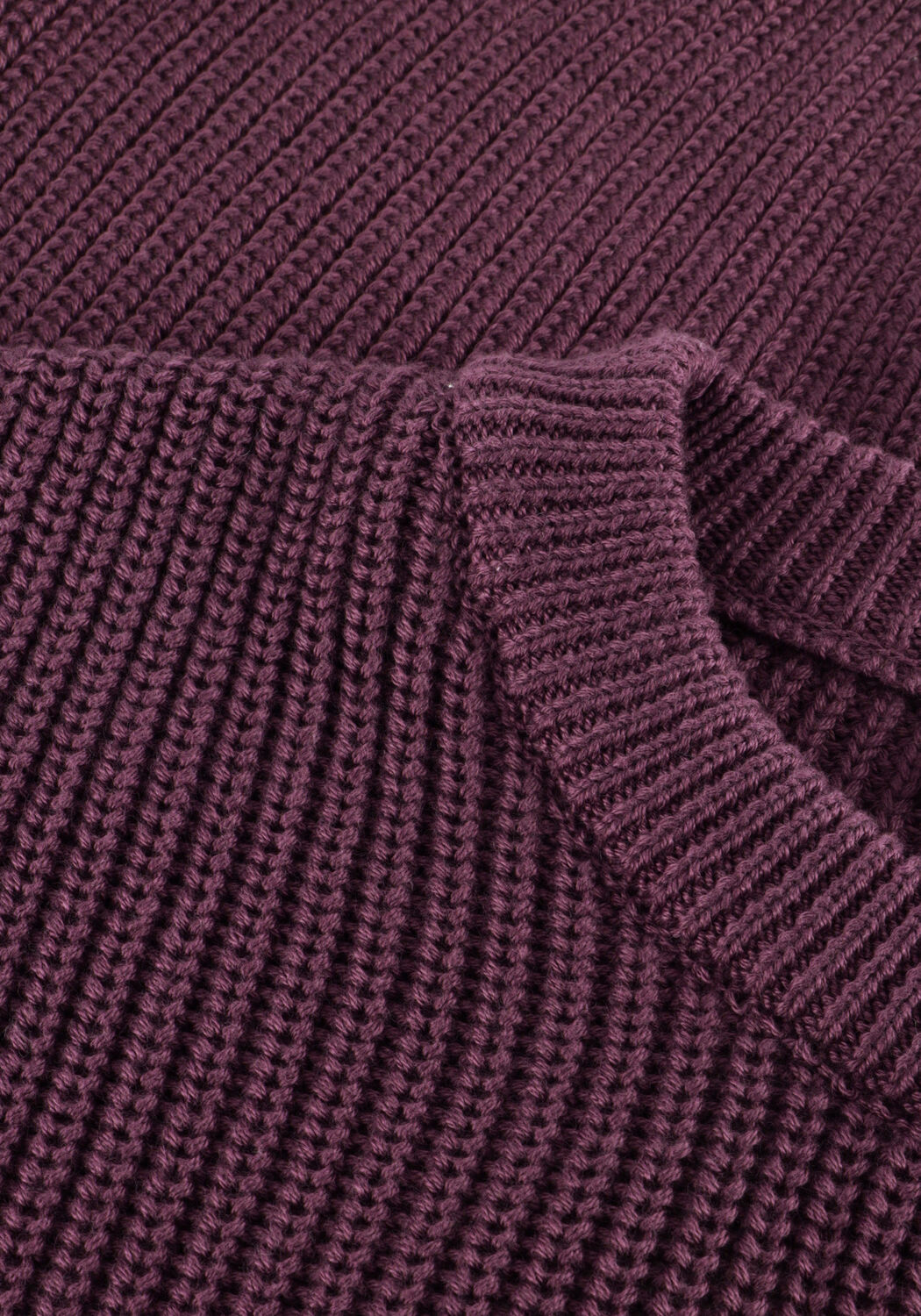 Paarse MODSTR&Ouml;M Trui ROSEMD O-NECK - large