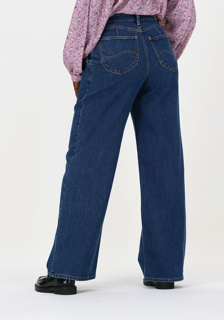 Blauwe LEE Wide jeans STELLA A LINE YOKE - large