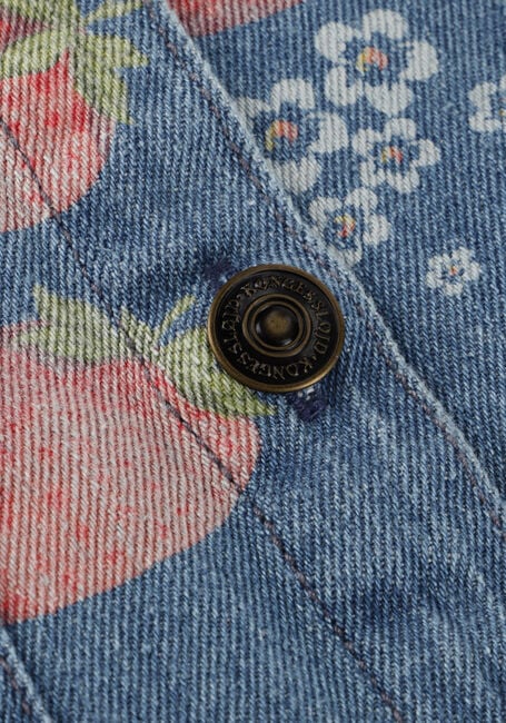 Blauwe KONGES SLOJD Minirok MAGOT SKIRT GOTS - large