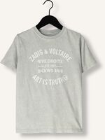 Lichtgrijze ZADIG & VOLTAIRE T-shirt X60089 Lichtgrijze ZADIG & VOLTAIRE T-shirt X60089 - medium