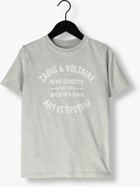 Lichtgrijze ZADIG & VOLTAIRE T-shirt X60089 - large