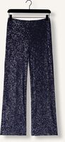 Blauwe SECOND FEMALE Wijde broek MOONSHINE TROUSERS Blauwe SECOND FEMALE Wijde broek MOONSHINE TROUSERS - medium