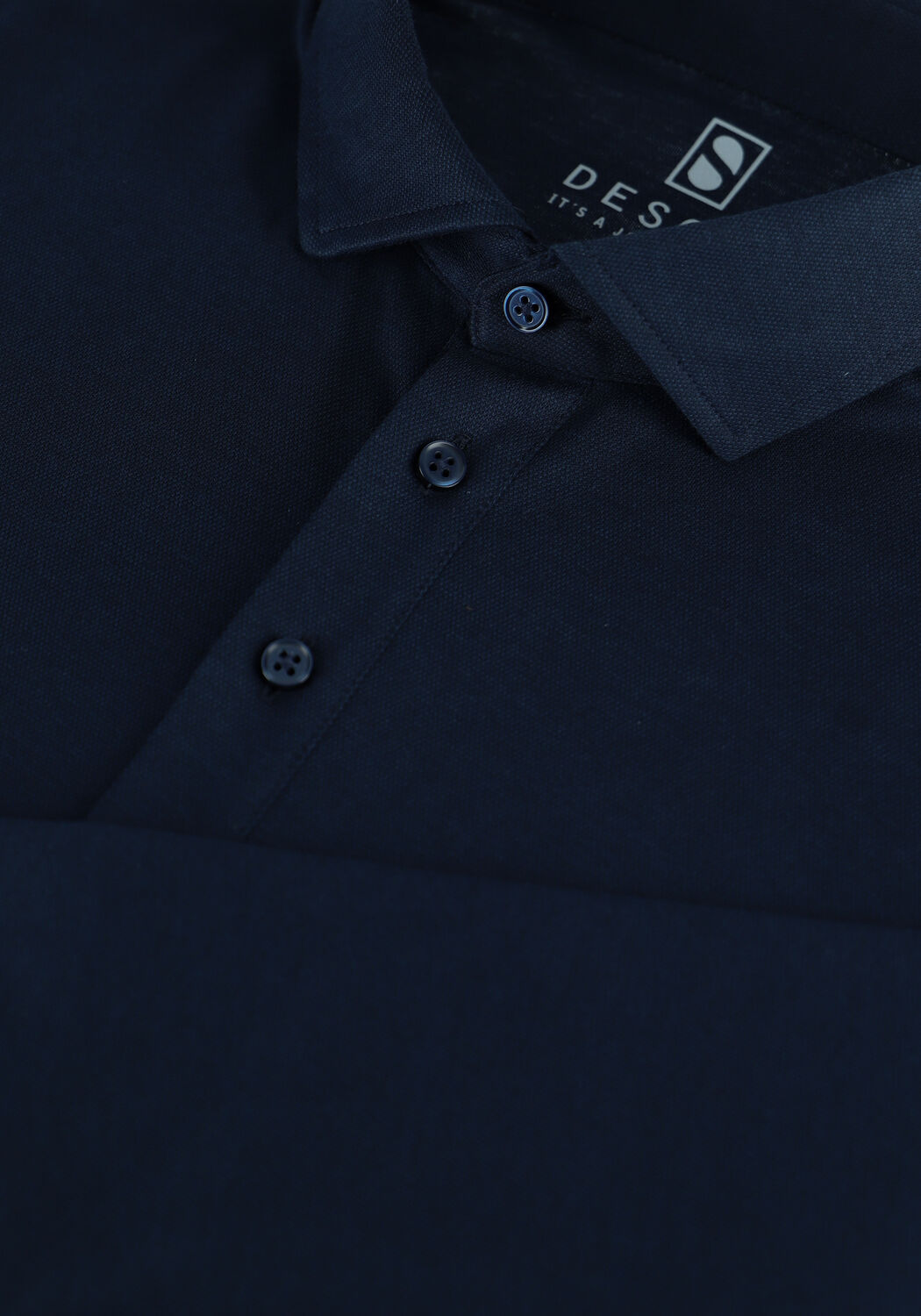 Blauwe DESOTO Polo POLO CASUAL - large