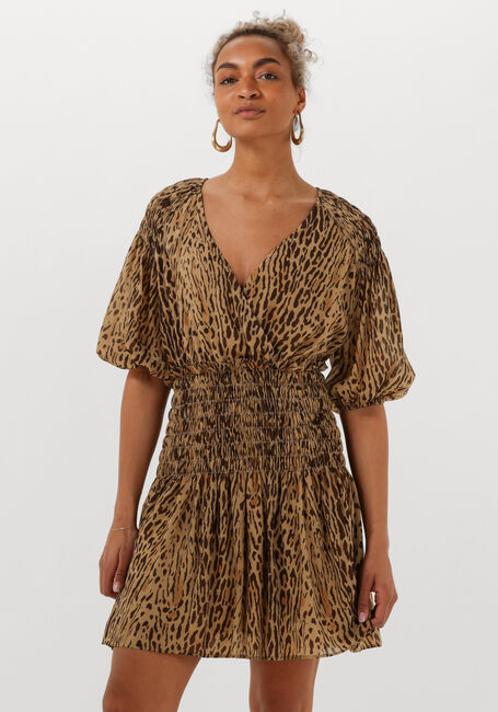 Bruine LIU JO Mini jurk ABITO TS.NAV LEO - large