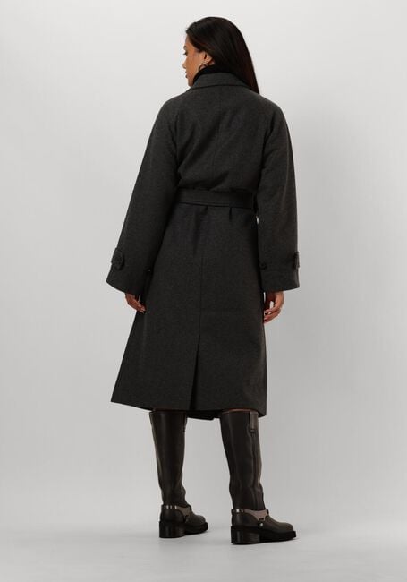 Grijze OBJECT Mantel OBJKEILY L/S COAT - large