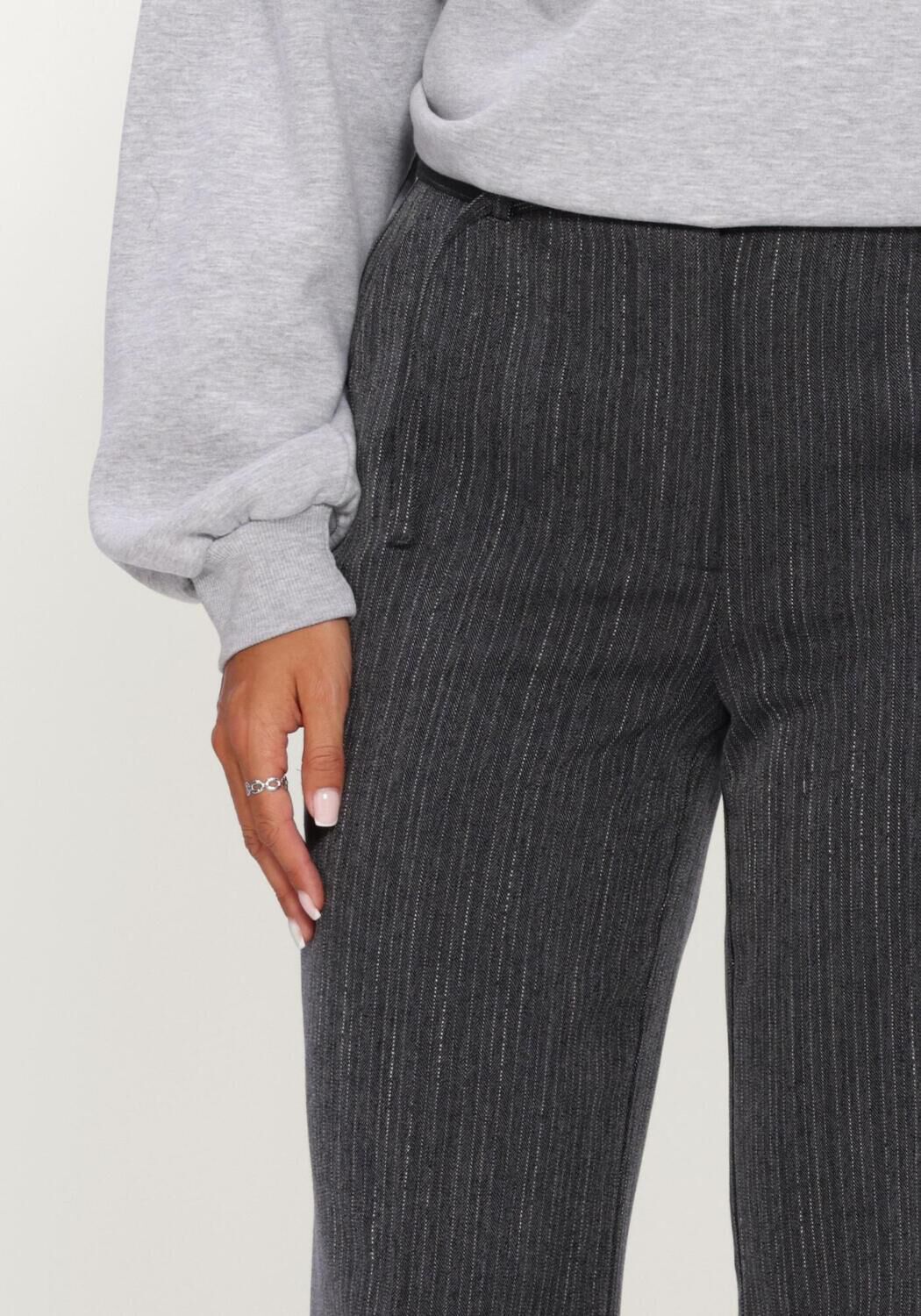 Donkergrijze MODSTR&Ouml;M Broeken BIRNAMD PANTS - large