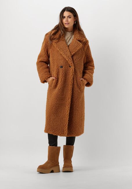 Camel UGG Teddy jas GERTRUDE LONG TEDDY COAT - large