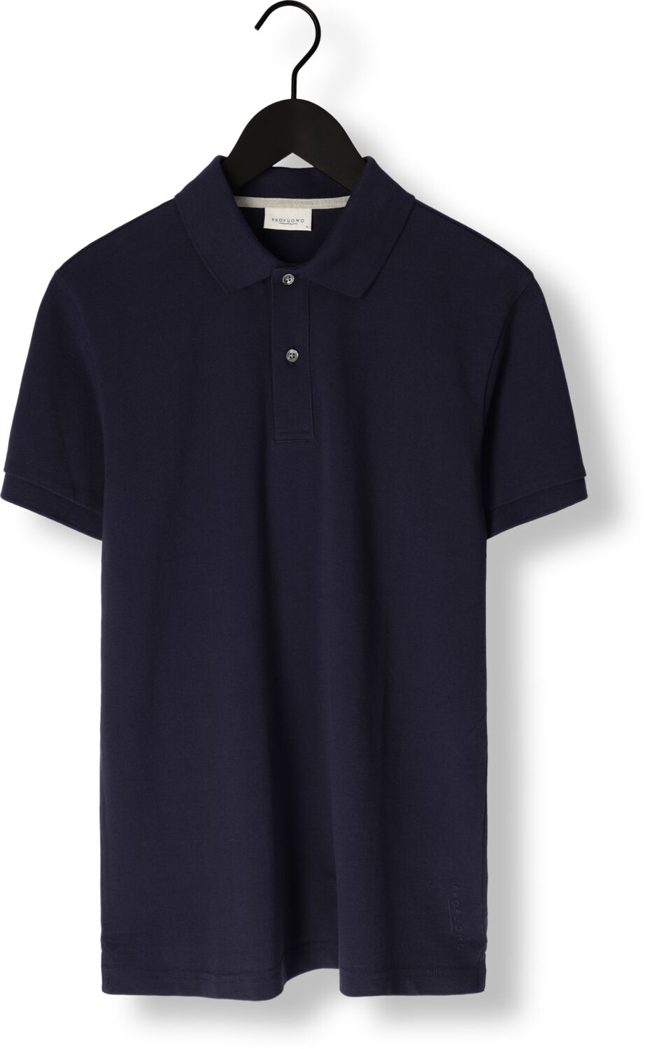 PROFUOMO Heren Polo's & T-shirts Polo Short Sleeve Donkerblauw