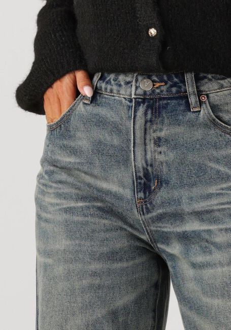 Blauwe ABRAND JEANS Wide jeans MID BAGGY LINDSEY - large
