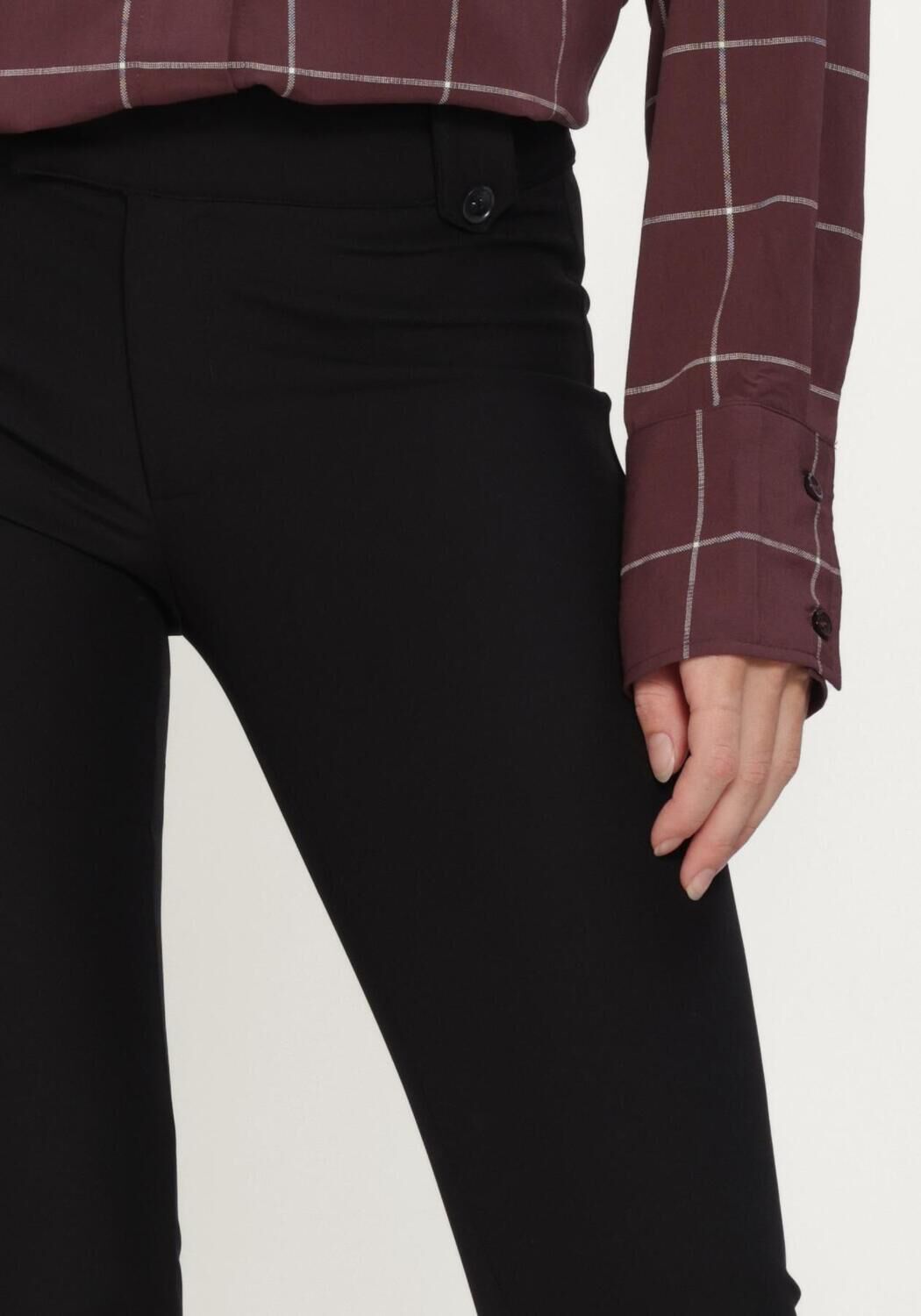 NEO NOIR Dames Broeken Shawnee Capri Stretch Pants Zwart