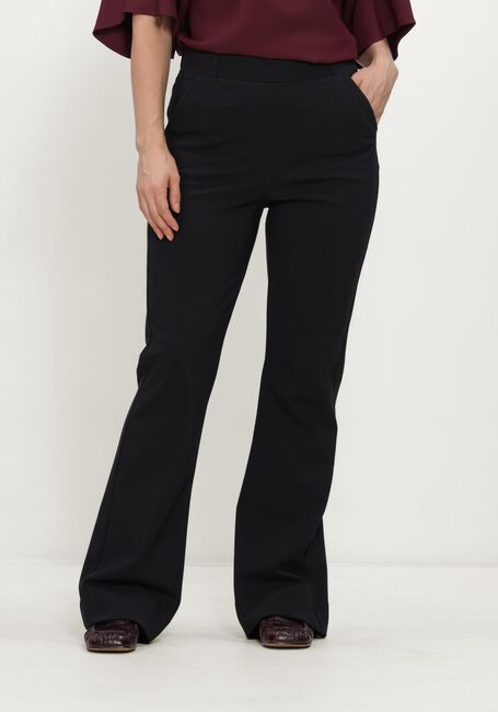 Zwarte STUDIO ANNELOES Flared broek Flair winter bonded trousers - large