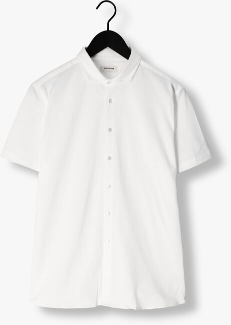 Witte PUREWHITE Casual overhemd MELANGE SS BASIC SHIRT - large