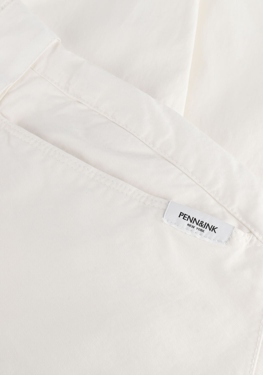 Ecru PENN & INK Cargobroeken S22T776LTD W410 - large