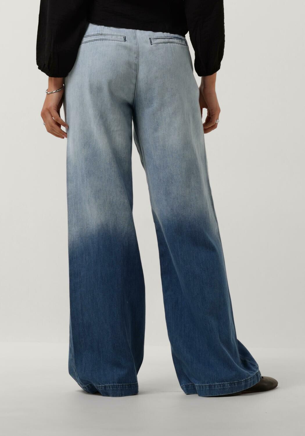 MY ESSENTIAL WARDROBE Dames Jeans Malomw 143 Wide Lichtblauw