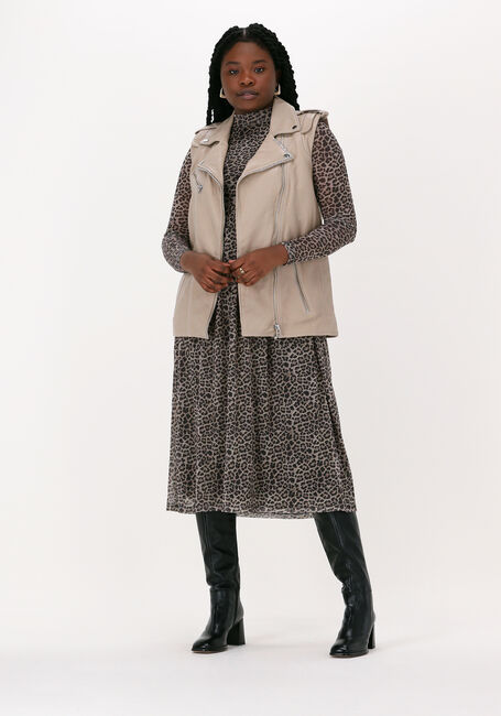 Beige GOOSECRAFT Bodywarmer ATHENA JACKET - large
