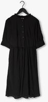 Zwarte LOLLYS LAUNDRY Midi jurk BOSTON DRESS