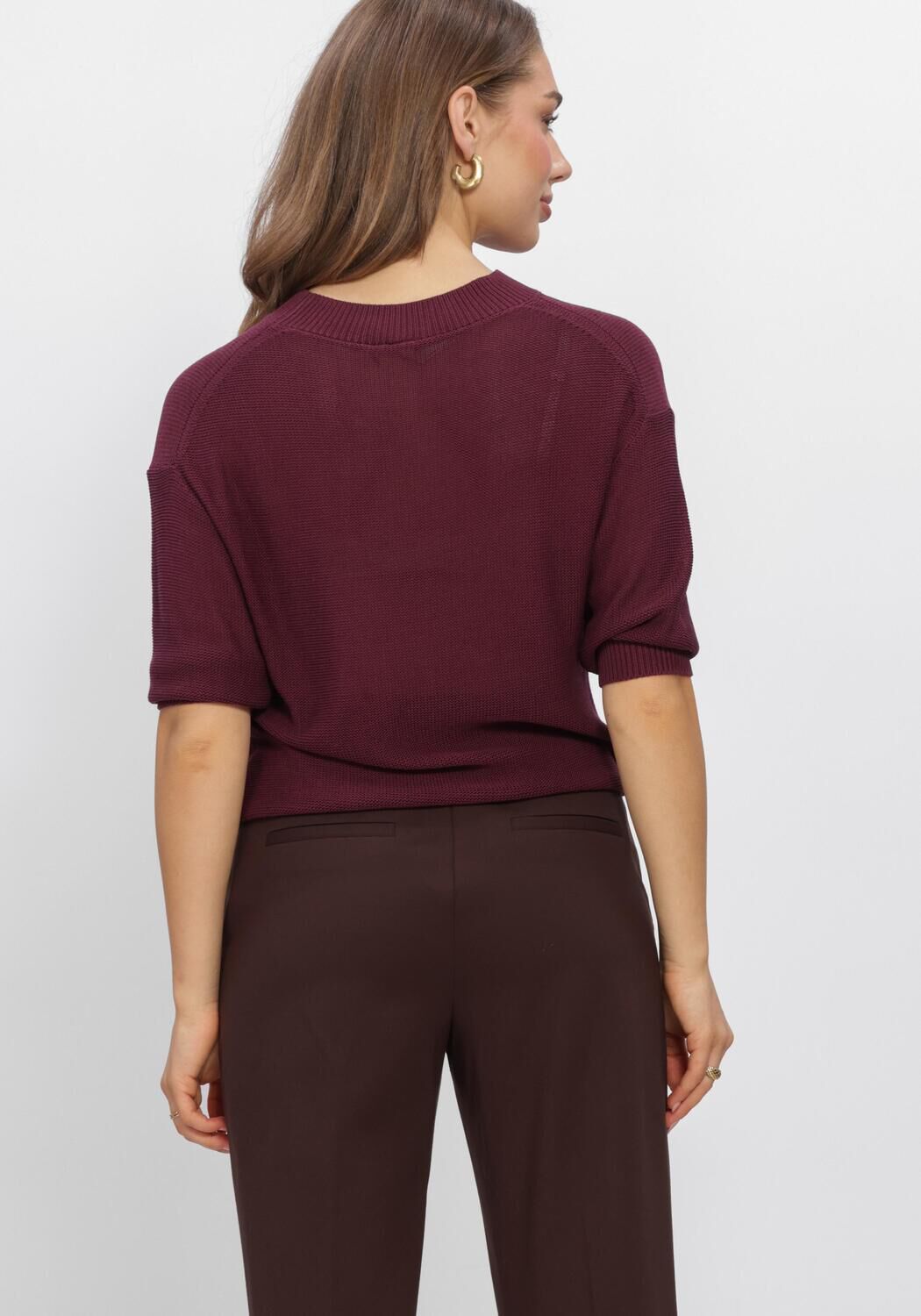 Bordeaux BEAUMONT Trui PENELOPE PULLOVER - large