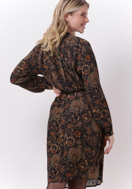 Bruine BY-BAR Midi jurk DAE AIDA DRESS - large