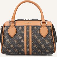 Bruine GUESS Handtas NOELLE BOX SATCHEL - medium