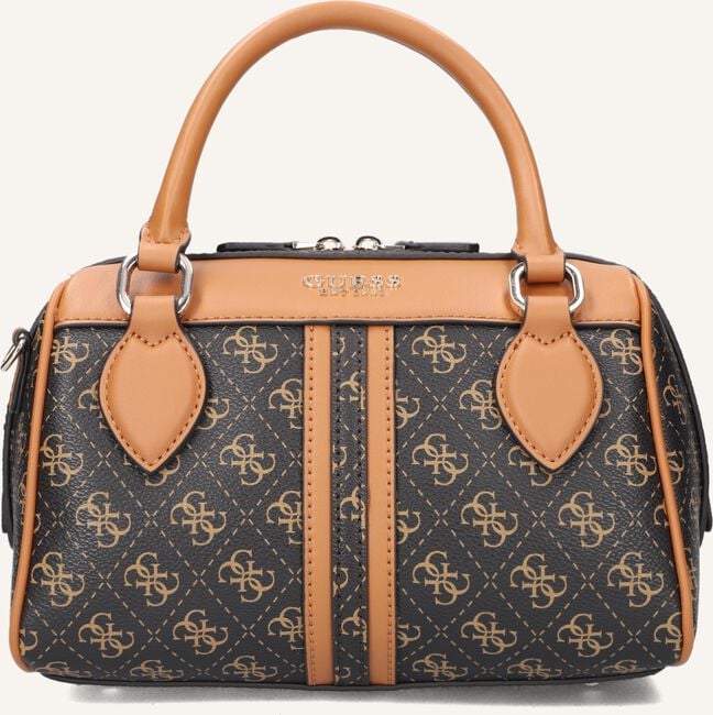 Bruine GUESS Handtas NOELLE BOX SATCHEL Bruine GUESS Handtas NOELLE BOX SATCHEL - large