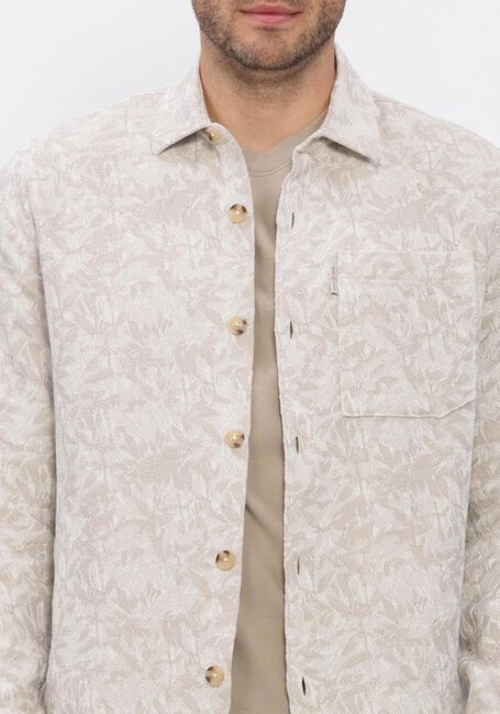 Witte CAST IRON Overshirts LONG SLEEVE SHIRT JACQUARD 2 TONE - large
