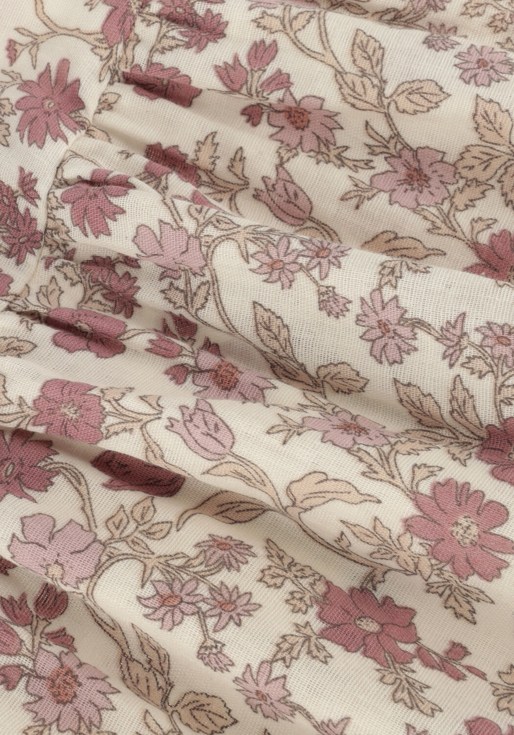 Lichtroze RYLEE + CRU Mini jurk RUFFLE SWING DRESS BLOOM - large