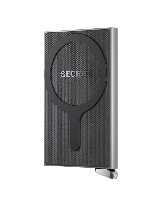 Zilveren SECRID Portemonnee CARDPROTECTOR FLUTED FOR MAGSAFE NAVY + - large