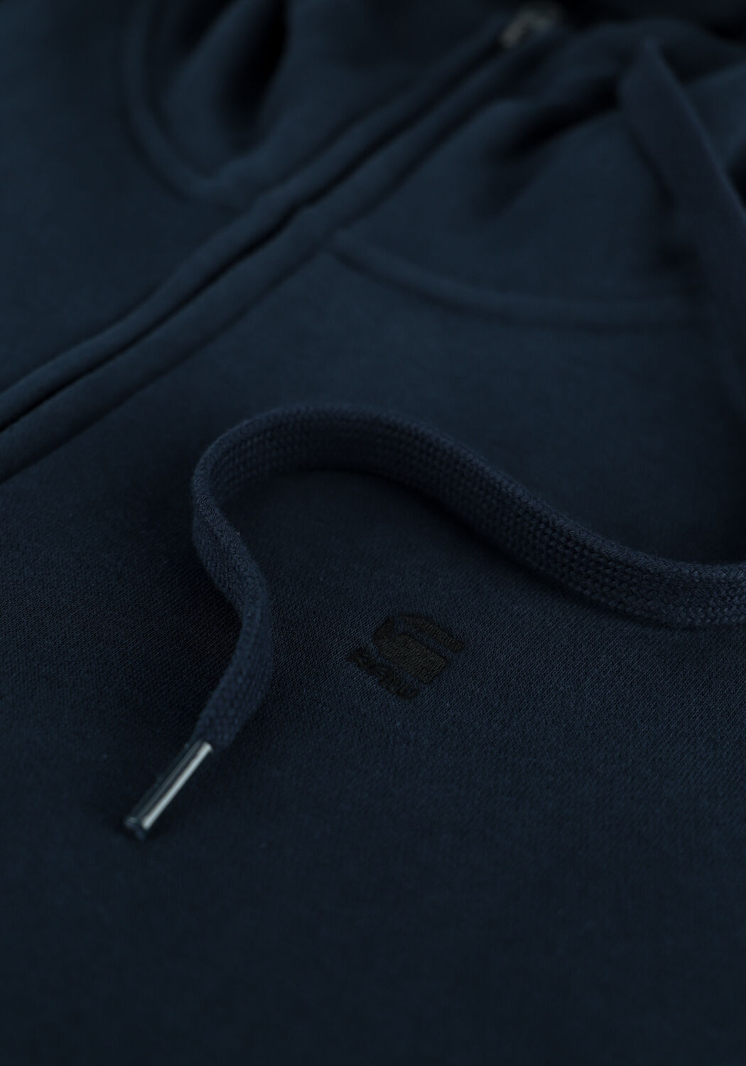 Donkerblauwe G-STAR RAW Sweater C235 - PACIOR SWEAT R HOODIE - large