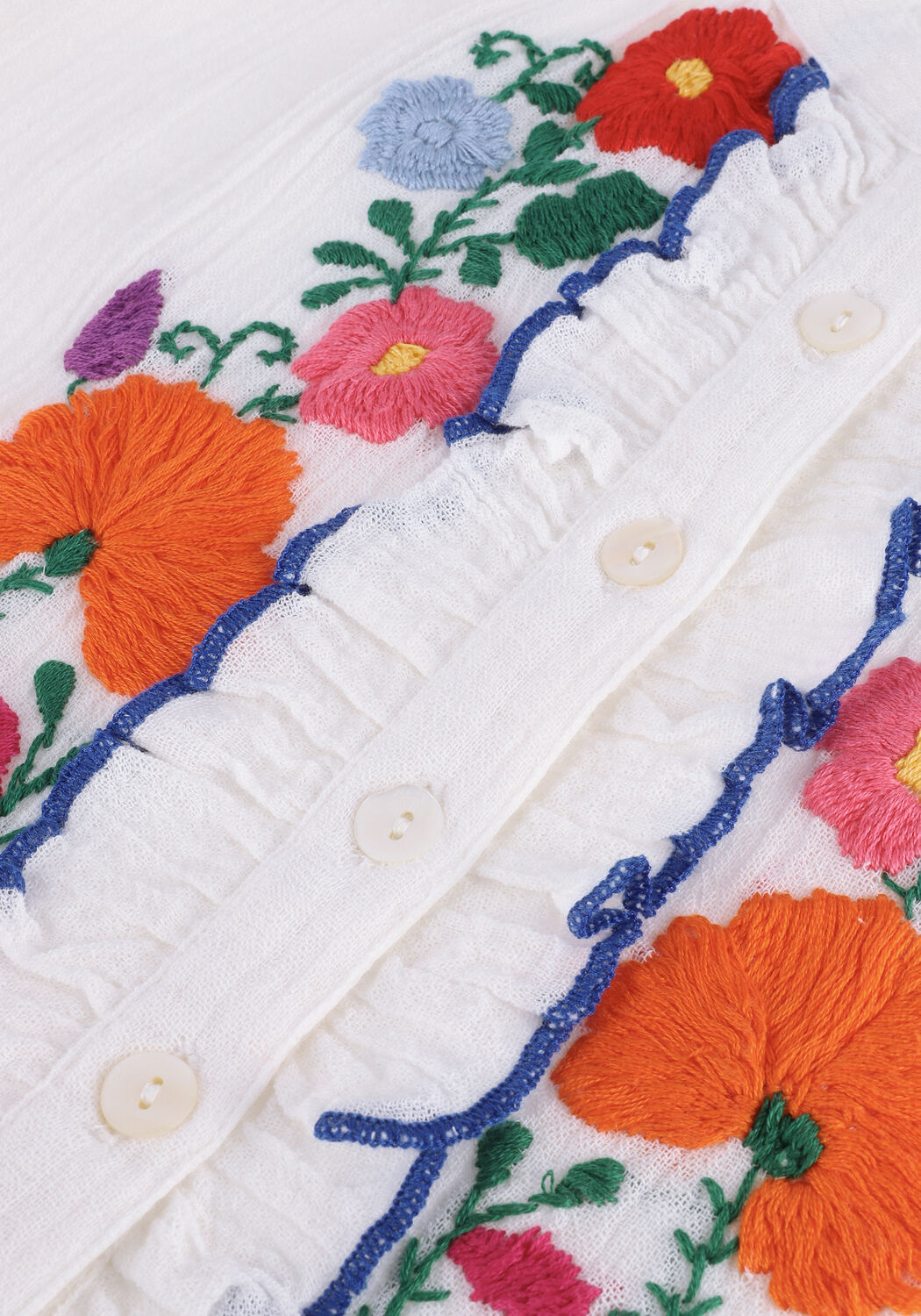 Witte ANTIK BATIK Blouses CLOTHILDE BLOUSE - large