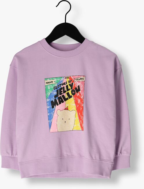 Paarse Jelly Mallow Sweater CEREAL SWEATSHIRT - large
