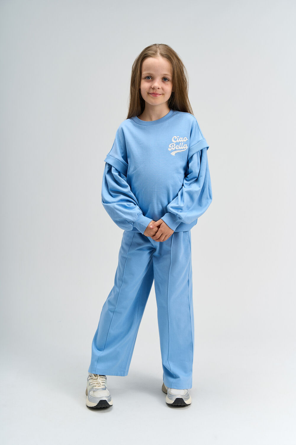 Blauwe THE NEW Sweater TNSALLY - large