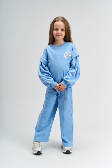 Blauwe THE NEW Sweater TNSALLY - large