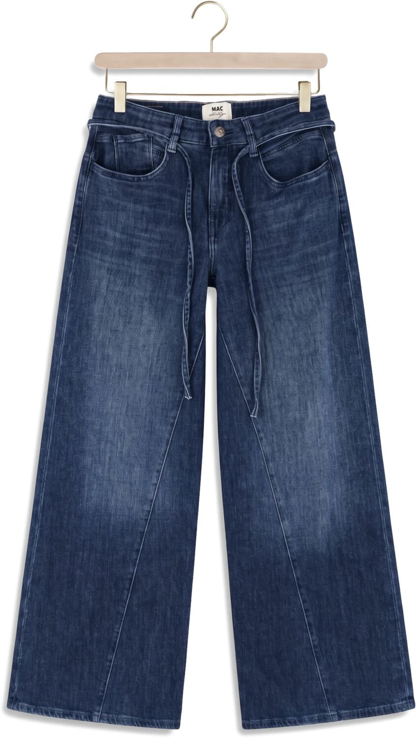 Mac Dames Jeans 0333 Auth. Comfort Vintage Denim Wide Extreme - Blauw-32, foto 2