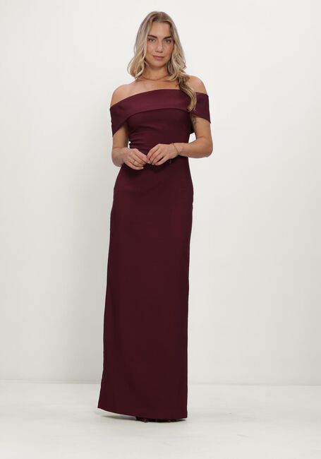 Bordeaux FREEBIRD Midi jurk DASHA - large