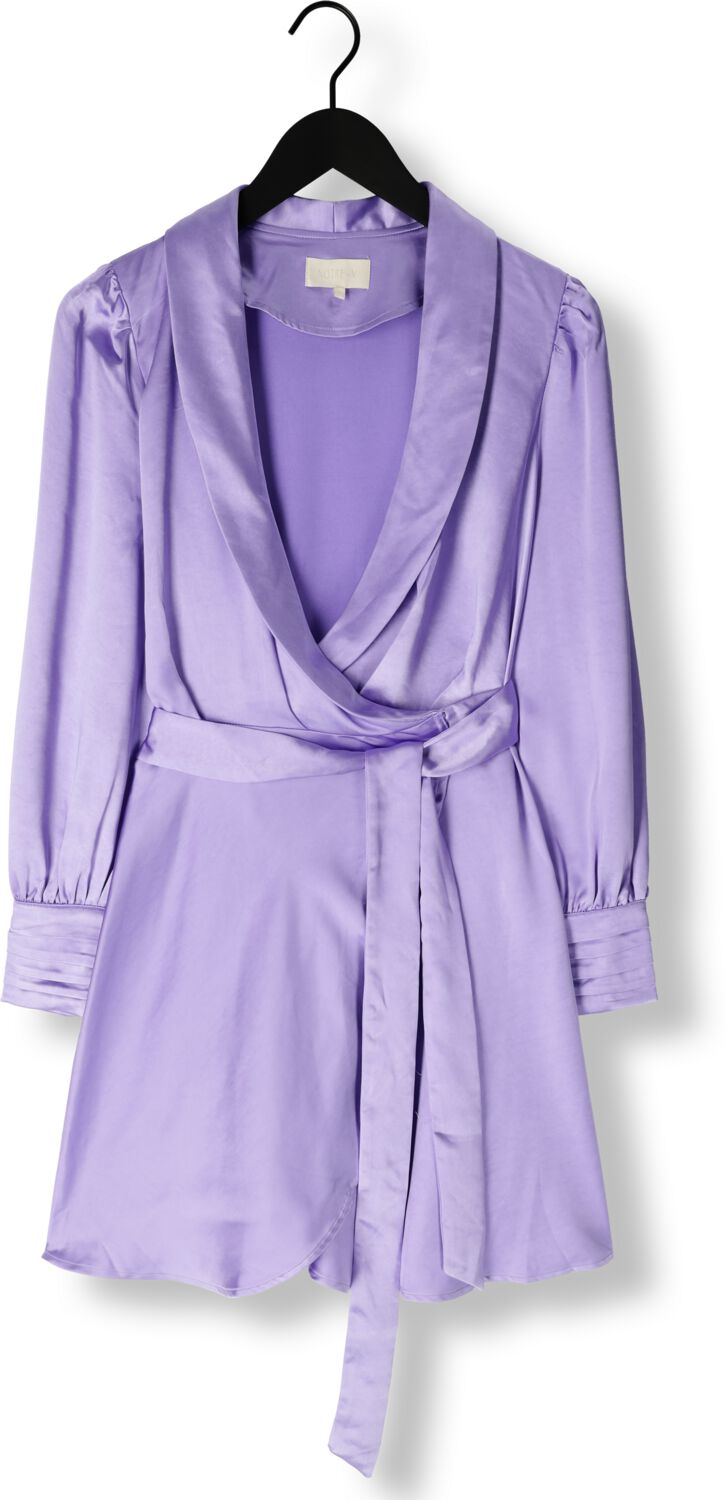 NOTRE-V Dames Jurken Nv-doris Satin Dress Lila
