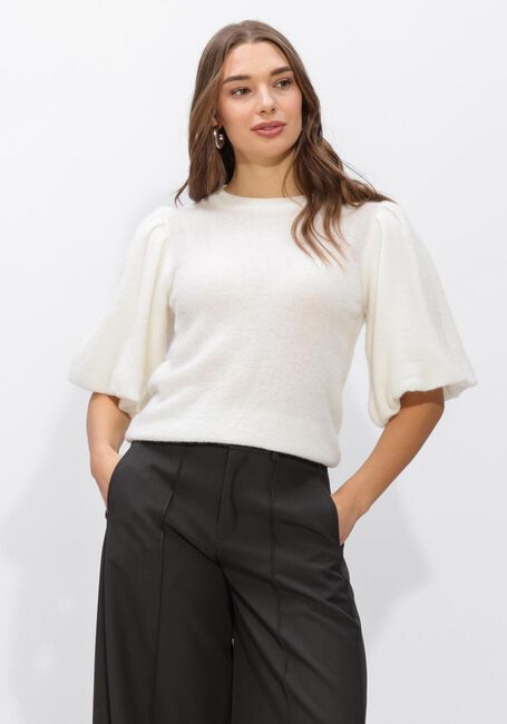Witte MSCH COPENHAGEN Top MSCHJINIE HOPE 2/4 PULLOVER - large