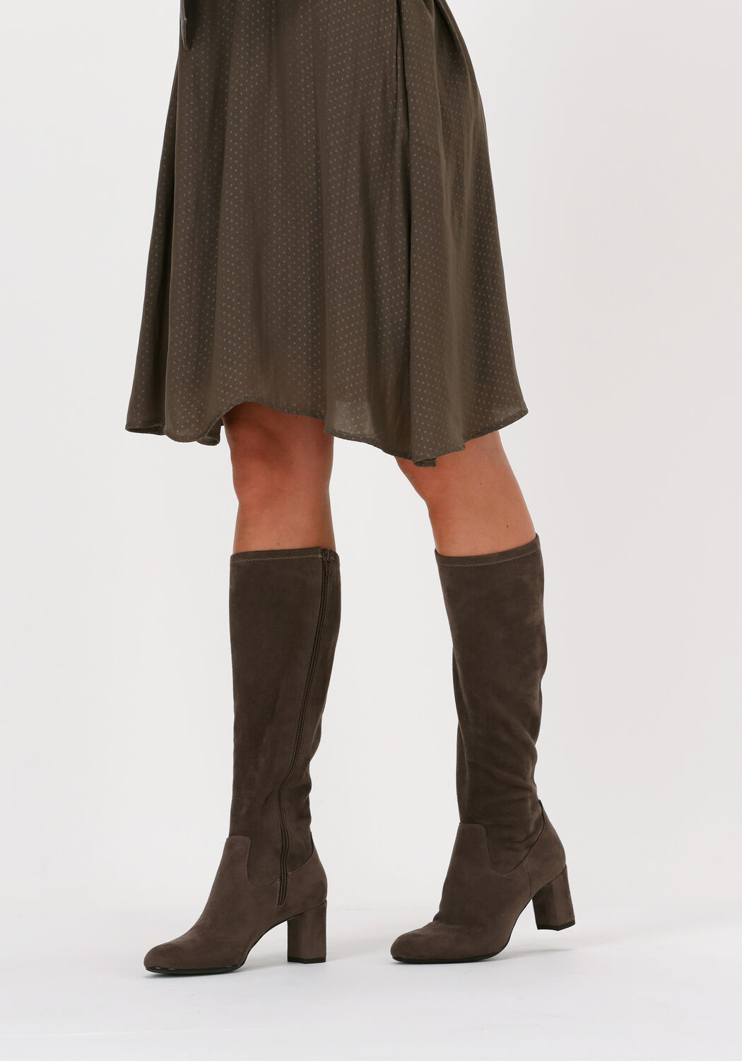 Taupe UNISA Hoge laarzen MODUS - large