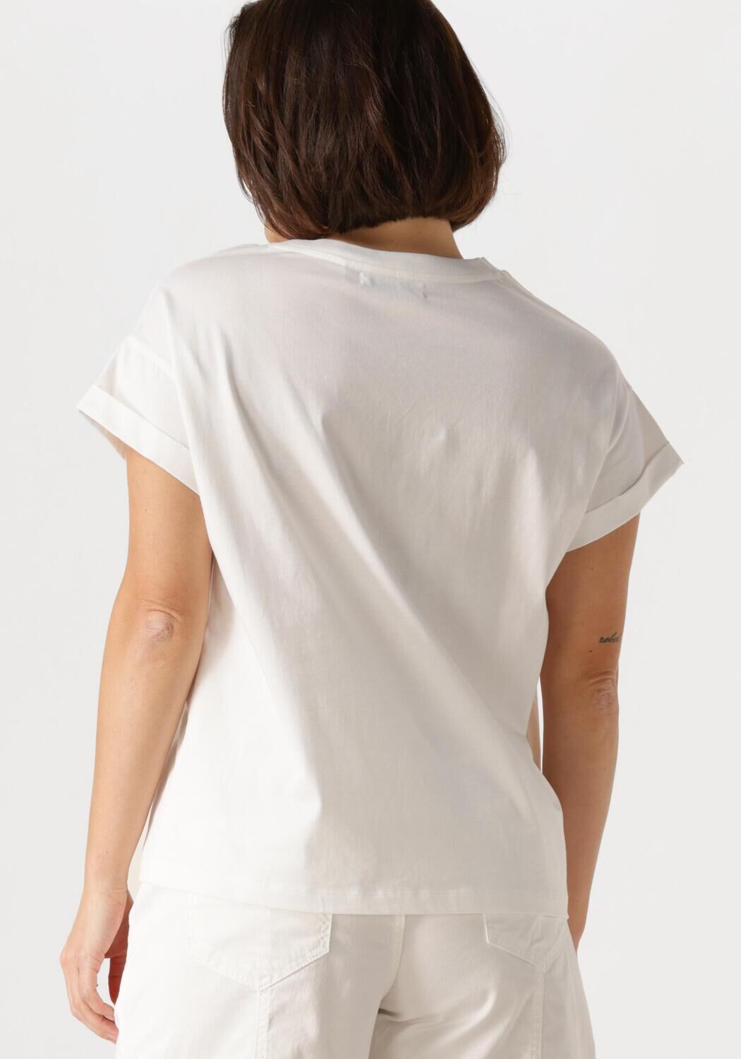 NUKUS Dames Tops & T-shirts Femke Shirt Adore Wit