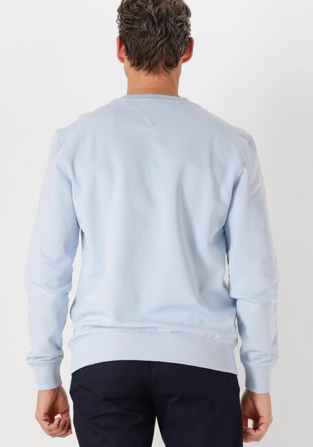 Lichtblauwe TOMMY HILFIGER Trui ESSENTIAL TERRY CREWNECK - large