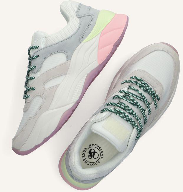 Witte SCOTCH & SODA Lage sneakers CELEST Witte SCOTCH & SODA Lage sneakers CELEST - large