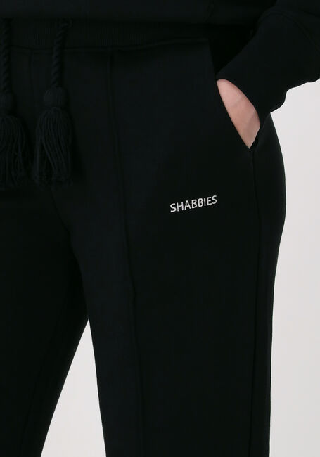 Zwarte SHABBIES Joggingbroek SHC0005 STRAIGHT LEG SWEATPANTS - large