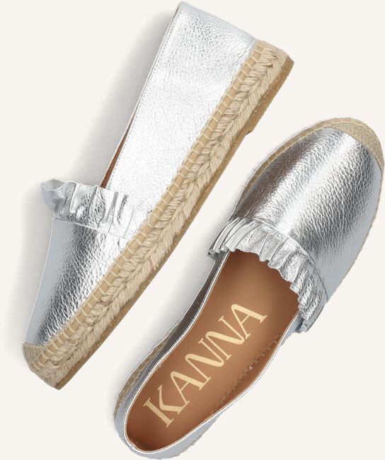 Zilveren KANNA Espadrilles 23028 Zilveren KANNA Espadrilles 23028 - large