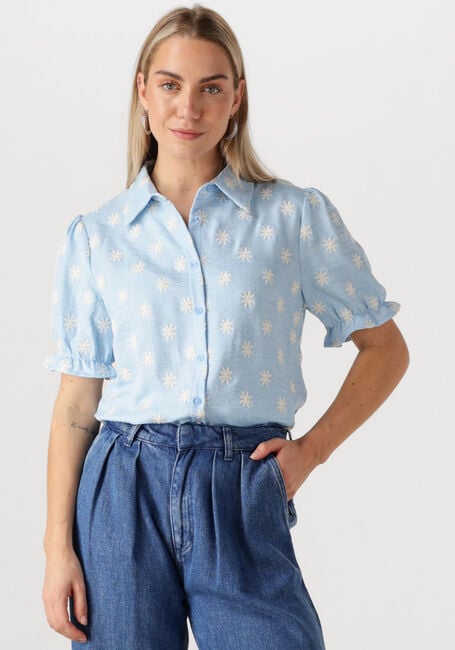Lichtblauwe YDENCE Blouses BLOUSE VIVIENNE - large